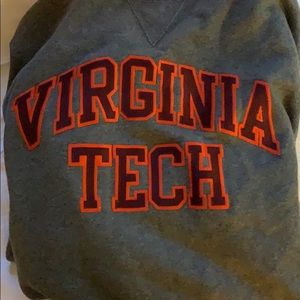 Virginia tech crew neck sweatshirt